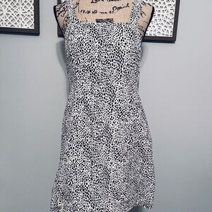 American Eagle Leopard Print Dress